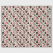 Judo - clean modern geometric pattern geschenkpapier (Flach)