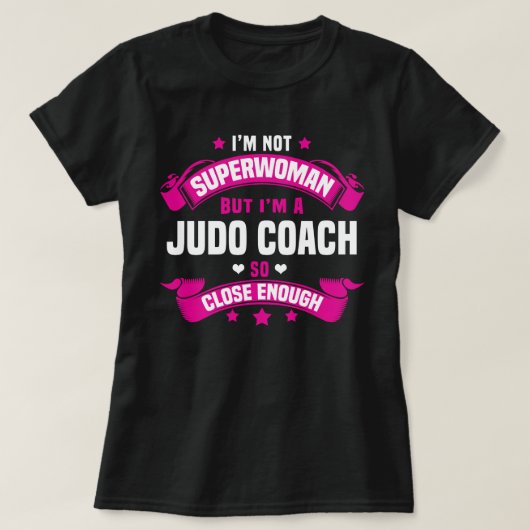 Judo Coach T-Shirt (Design vorne)