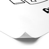 Judo den ganzen Tag Poster (Ecke)