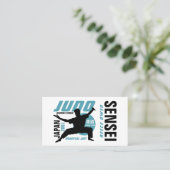Judo Design, Sensei Visitenkarte (Stehend Vorderseite)