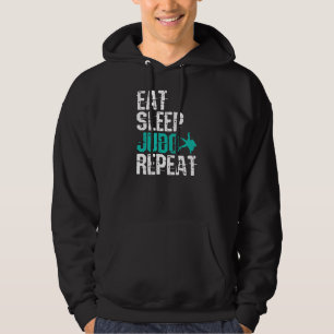 Judo Eat Sleep Judo Repeat Hoodie
