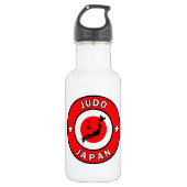 Judo Edelstahlflasche (Vorderseite)