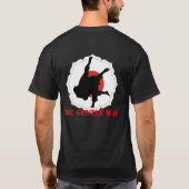 Judo-Entwurf T-Shirt (Rückseite)