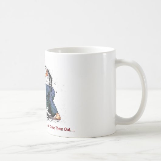 Judo erdrosselt heraus kaffeetasse (Rechts)