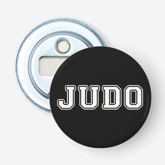 Judo Flaschenöffner (Vorderseite)