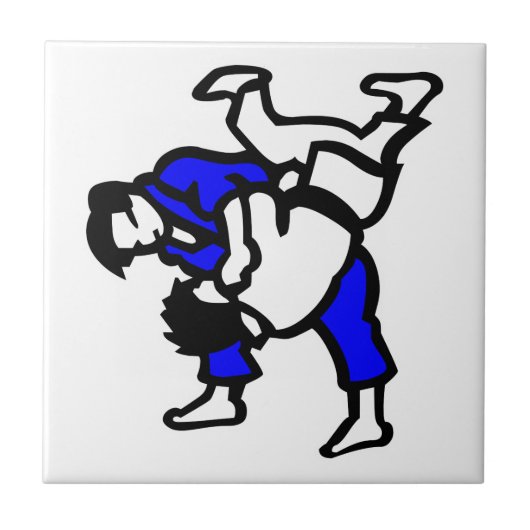 Judo Fliese (Vorderseite)