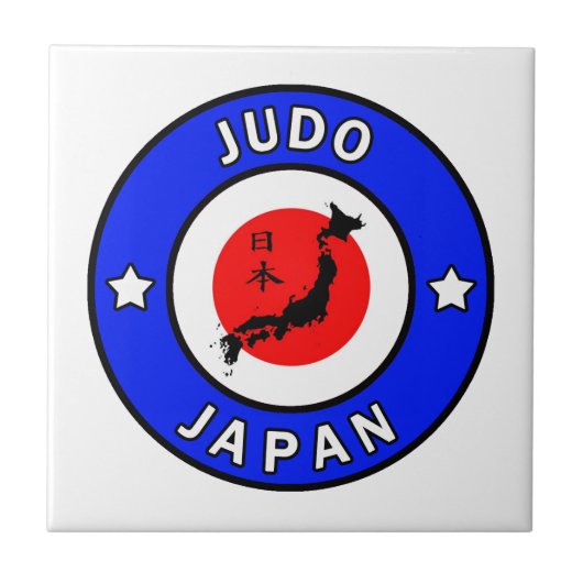 Judo Fliese (Vorderseite)