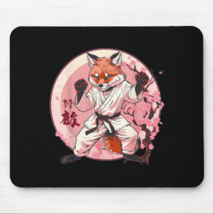 Judo Fox Nature Kickboxen Taekwondo Kampfsport Mousepad