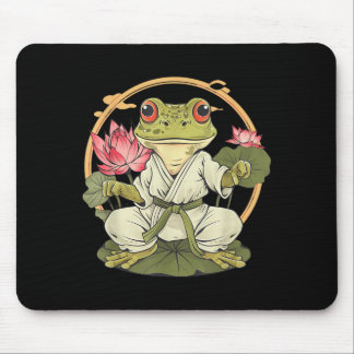 Judo Frosch Taekwondo Jiu-Jitsu Karate Kröte Lotus Mousepad