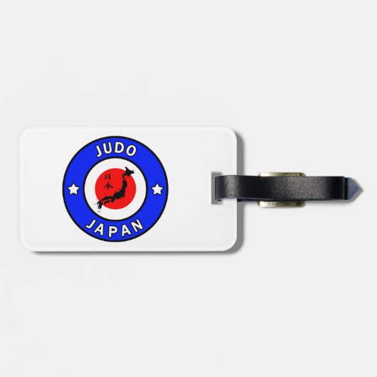 Judo Gepäckanhänger (Rückseite horizontal)