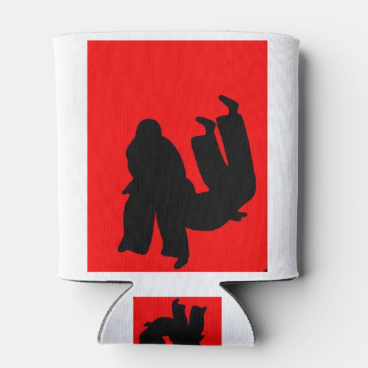 Judo Geschenk Dosenkühler (Rückseite)