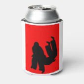 Judo Geschenk Dosenkühler (Kanne Rückseite)