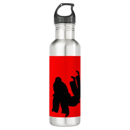 Judo Geschenk Edelstahlflasche (Vorderseite)
