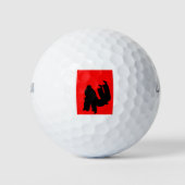 Judo Geschenk Golfball (Vorderseite)