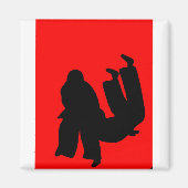 Judo Geschenk Magnet (Vorne)
