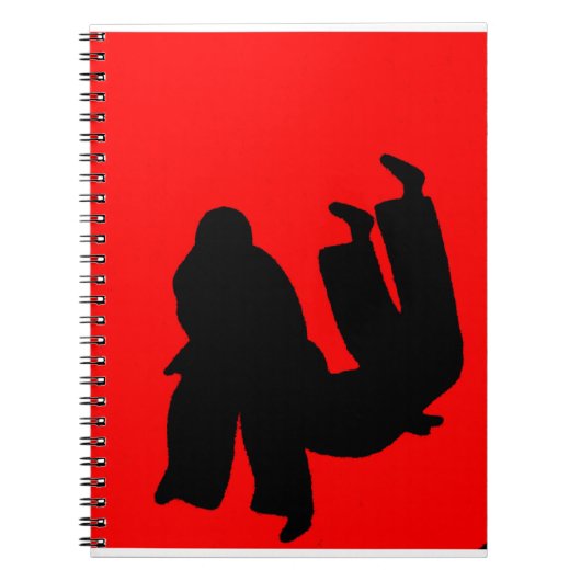 Judo Geschenk Notizblock (Vorderseite)