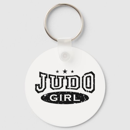 Judo Girl Schlüsselanhänger (Vorderseite)