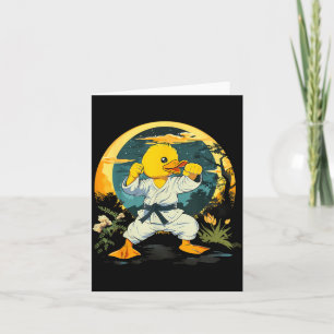 Judo-Gummiente Natur-Kickboxen Taekwondo Karte