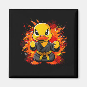 Judo-Gummiente Natur-Kickboxen Taekwondo Magnet