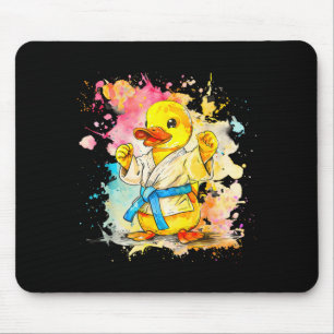 Judo-Gummiente Natur-Kickboxen Taekwondo Mousepad