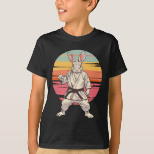 Judo-Hase-Bunny-Natur-Kickboxen-Taekwondo-Mart T-Shirt