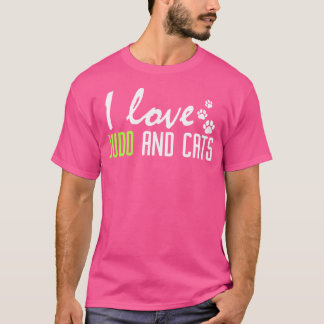 Judo I Love Judo And Cats T-Shirt