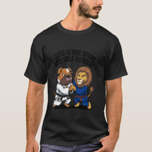 Judo ist für Sport und Selbstverteidigung Kinder T-Shirt