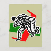 Judo Ju Jitsu Postkarte (Vorderseite)