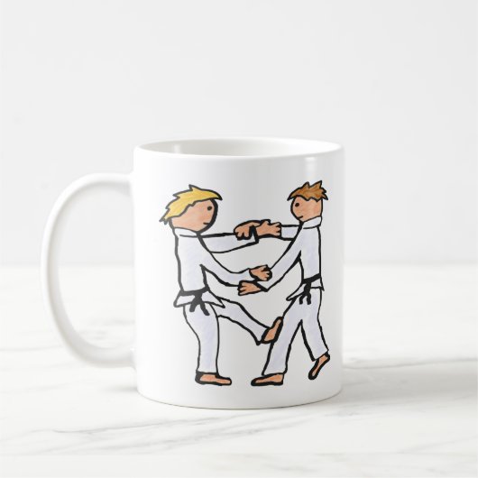 Judo Kaffeetasse (Links)