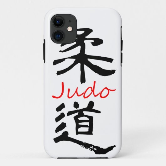 Judo-Kalligraphie iPhone 5/5S Fall Case-Mate iPhone Hülle (Rückseite)