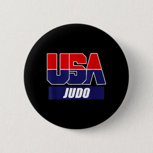 Judo Kampfsport 2024 USA Team Button