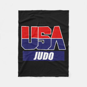Judo Kampfsport 2024 USA Team Fleecedecke