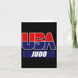 Judo Kampfsport 2024 USA Team Karte