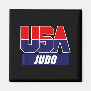 Judo Kampfsport 2024 USA Team Magnet