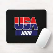 Judo Kampfsport 2024 USA Team Mousepad (Mit Mouse)