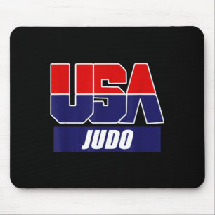 Judo Kampfsport 2024 USA Team Mousepad