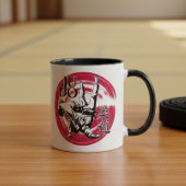 Judo Kanji and Rising Sun Throw - Martial Arts  Tasse