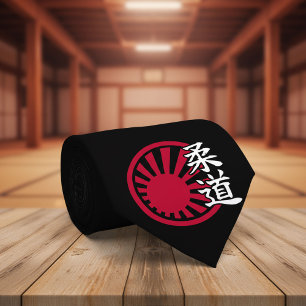 Judo Kanji - Aufgehende Sonne Krawatte
