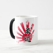 Judo Kanji - Aufgehende Sonne Verwandlungstasse (Vorderseite Links)