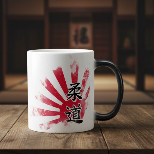 Judo Kanji - Aufgehende Sonne Verwandlungstasse