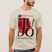 Judo -Kanji, Rising Sun T-Shirt (Vorderseite)