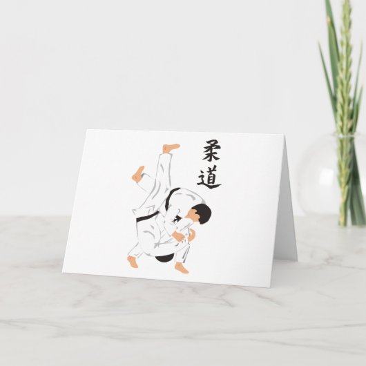 Judo Karte (Vorderseite)