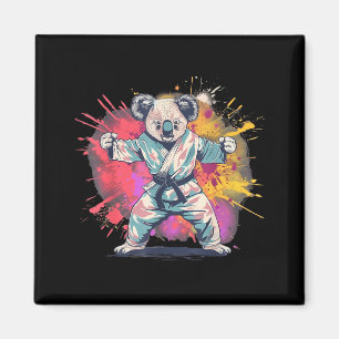 Judo Koala Natur Kickboxen Taekwondo Kampfsport Magnet