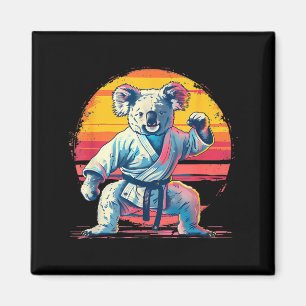 Judo Koala Natur Kickboxen Taekwondo Kampfsport Magnet