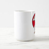 Judo-Krieger Kaffeetasse (Mittel)
