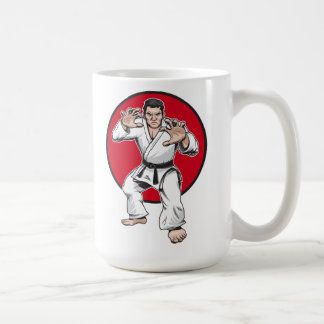 Judo-Krieger Kaffeetasse