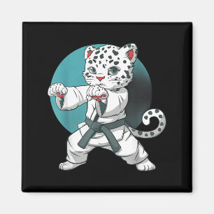 Judo Leopard Natur Kickboxen Taekwondo Martial Magnet