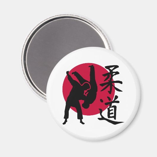 Judo Magnet (Vorderseite/Rückseite)