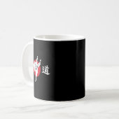 Judo Martial Arts Comt Technique Japan Kaffeetasse (Vorderseite Links)