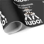 Judo Martial Arts Self Defense Taekwondo Judo Geschenkpapier (Rolleneckpunkt)